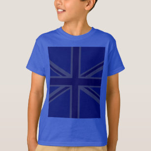 Camiseta Blue Union Jack British Flag Design