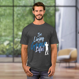 Camiseta Blue Urban I'm Living the Grace Life Sillouette