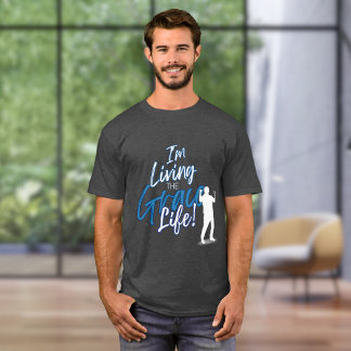 Camiseta Blue Urban I'm Living the Grace Life Sillouette