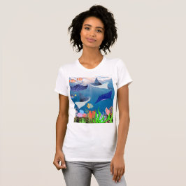 Camiseta Blue Water Manta Beauty Women's Ocean Manta