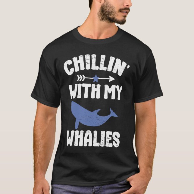 Camiseta Blue whale watching cetacean  1 (Frente)