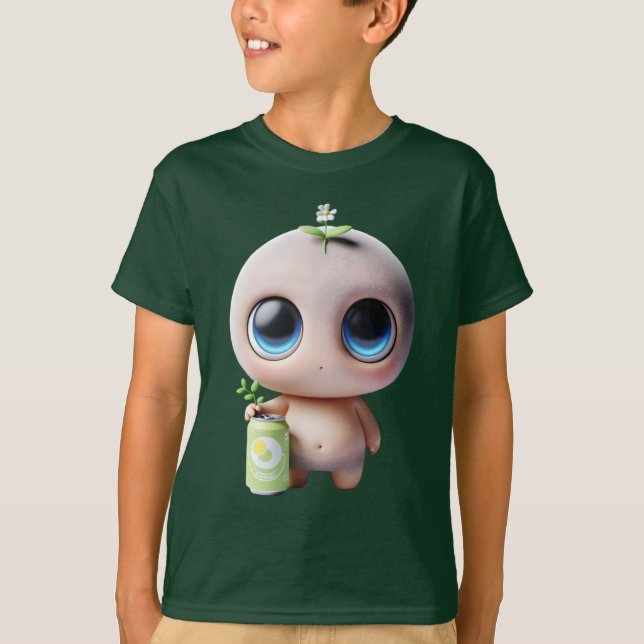 Camiseta Blueaisik com um jar de limonada (Frente)