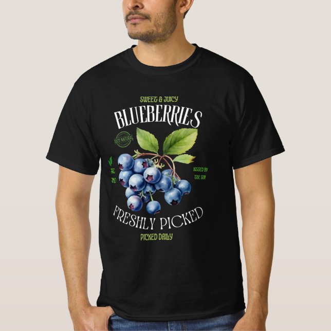 Camiseta Blueberries (Frente)