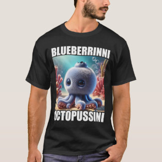 Camiseta Blueberrinni Octopussini - Meme Italiano de Rotaçã