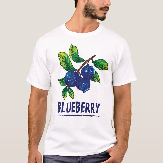 CAMISETA BLUEBERRY (Frente)
