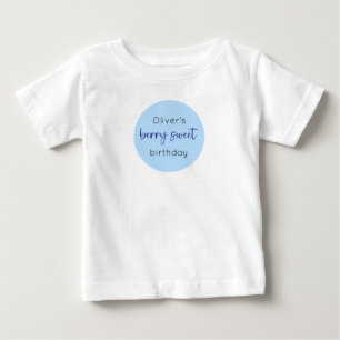 Camiseta Blueberry Birthday Berry Sweet