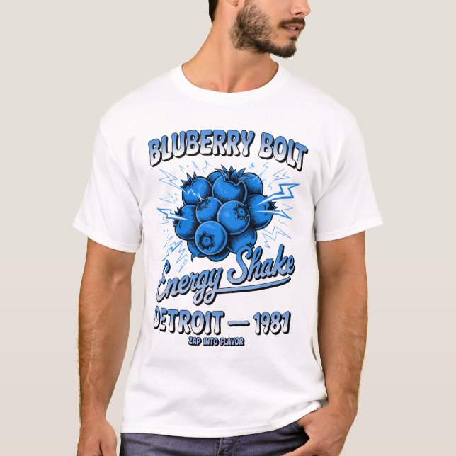 Camiseta Blueberry Bolt (Frente)