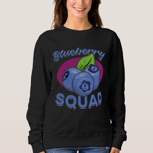 Camiseta Blueberry Fruit  Blueberry Squad  1 (Frente)