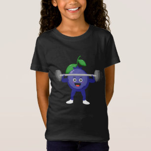 Camiseta Blueberry, Fruta de roupas para montagem de pernas
