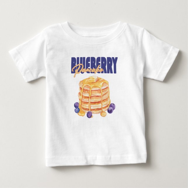 Camiseta Blueberry Pancake Brunch (Frente)