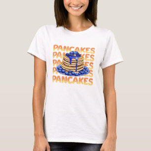 Camiseta Blueberry Pancakes, Yummy Foodie