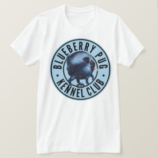 Camiseta Blueberry Pug Kennel Club