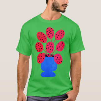 Camiseta Blueberry Vase French Fuchsia deixa coisas para va