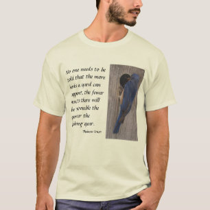 Camiseta Bluebird, amigo do jardineiro