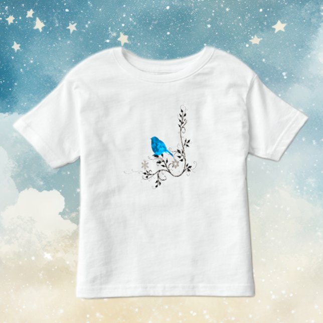 Camiseta Bluebird da felicidade (Criador carregado)