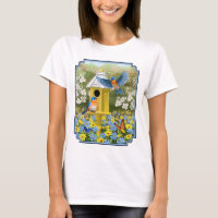 Bluebird e Birmanês Amarelo Alto