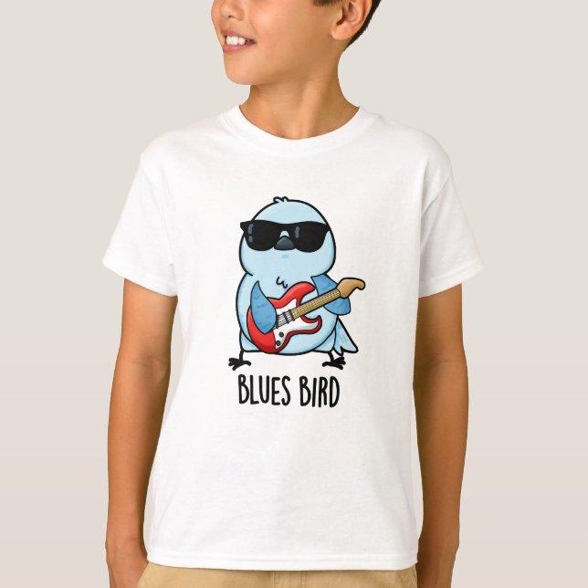 Camiseta Bluebird Funny Bluebird Pun (Frente)