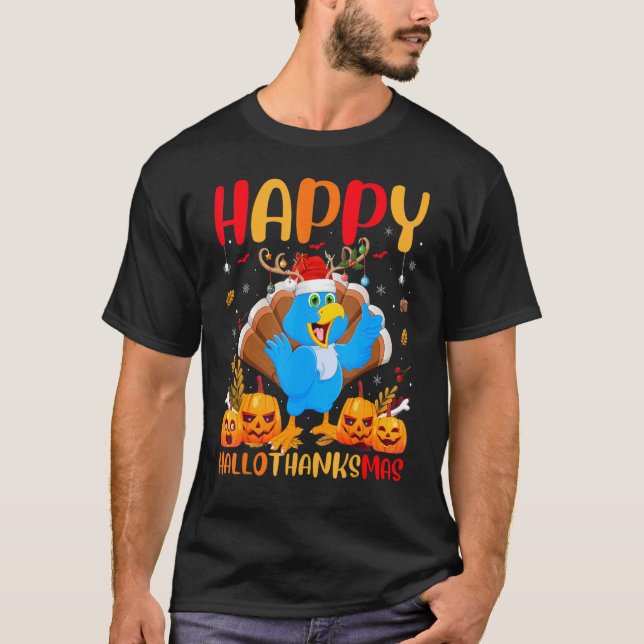 Camiseta Bluebird  Happy Bluebird Hellothanksmas (Frente)