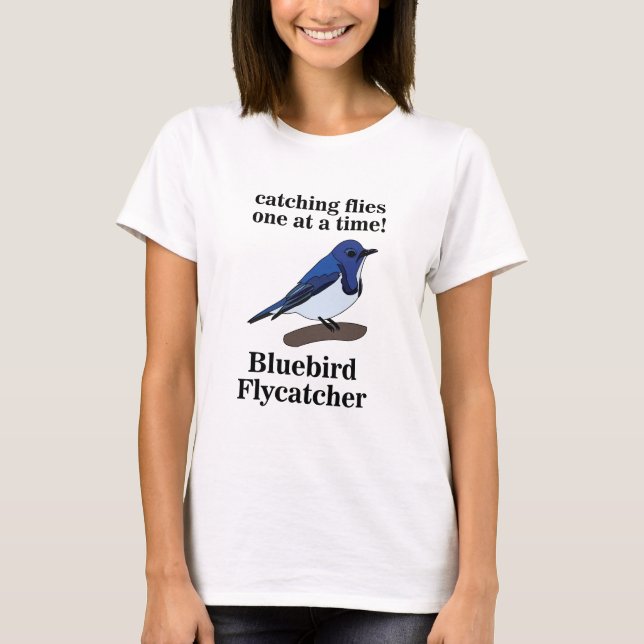 Camiseta Bluebird Lover Funny Birder (Frente)