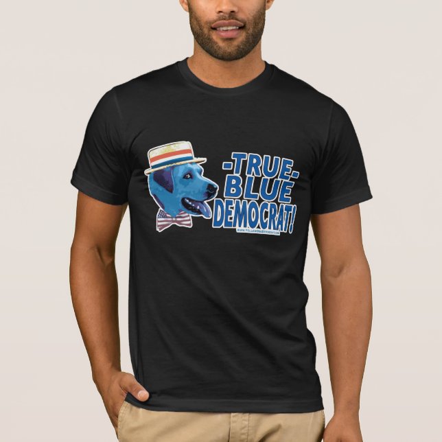 Camiseta bluedogdem_verdadeiro_azul_escuro (Frente)