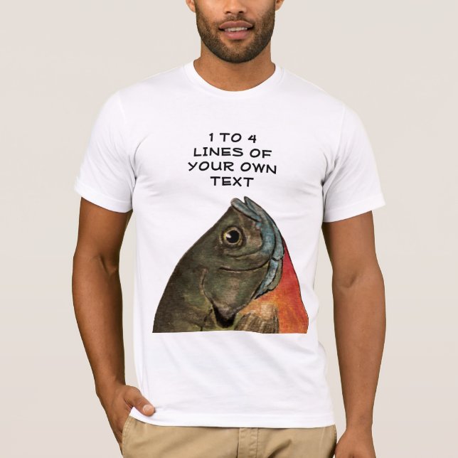 Camiseta Bluegill personalizado (Frente)