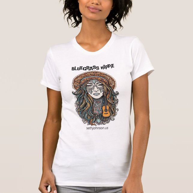 Camiseta Bluegrass Hippie (Frente)
