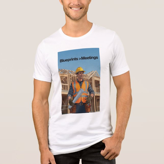 Camiseta Blueprints>Camiseta de Reuniões (Frente)