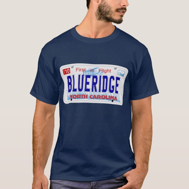 Camiseta BLUERIDGE - Placa do NC (Frente)