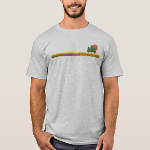 Camiseta Bluerock Wildland Provincial Park Pine Trees Sun