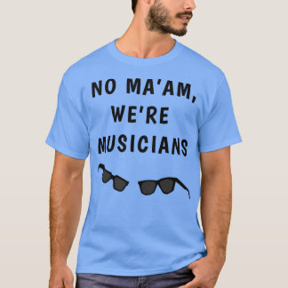 Camiseta Blues Borthers No Maam Foram Músicos