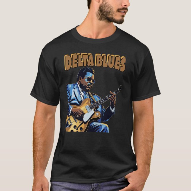 CAMISETA BLUES DELTA (Frente)