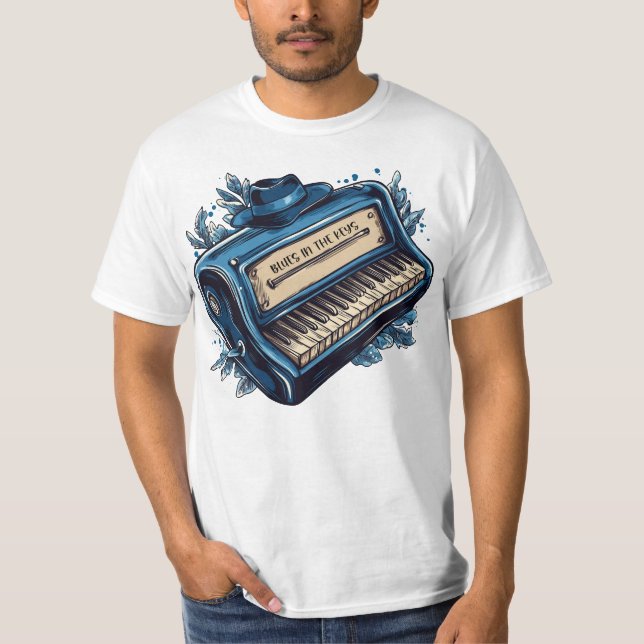 Camiseta Blues in the Keys (Frente)