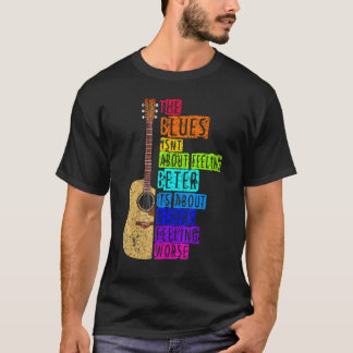 Camiseta Blues Music Banda Guitarrista Professora Blues 1