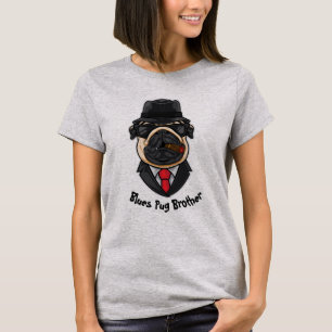 Camiseta Blues Pug Brother