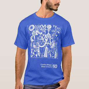 Camiseta Blues Roots Charles Mingus Estilo Mínimo Gráfico A
