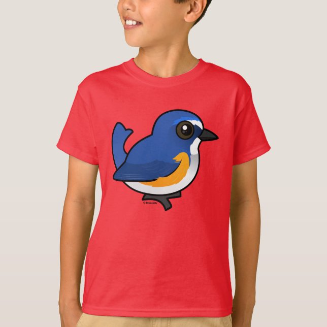 Camiseta Bluetail-Flanked (Frente)