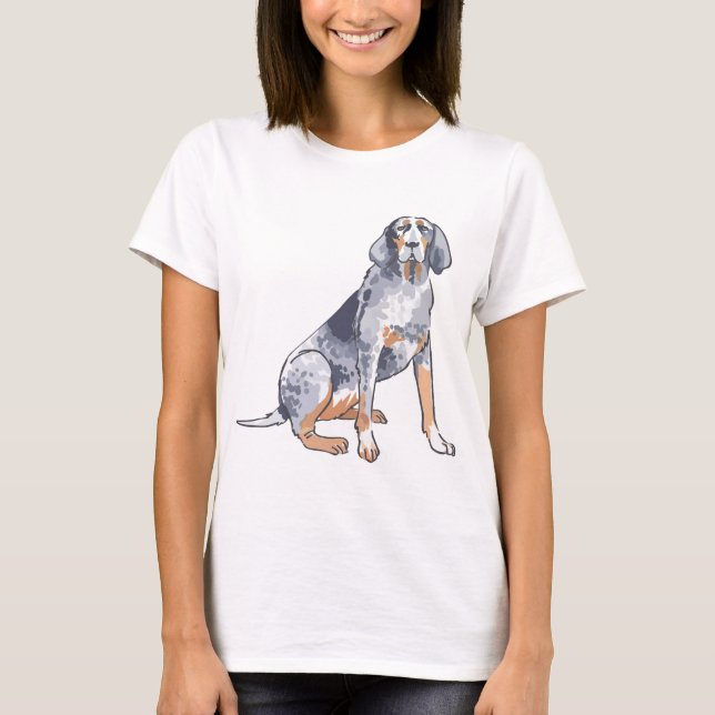 Camiseta Bluetick Coonhound (Frente)