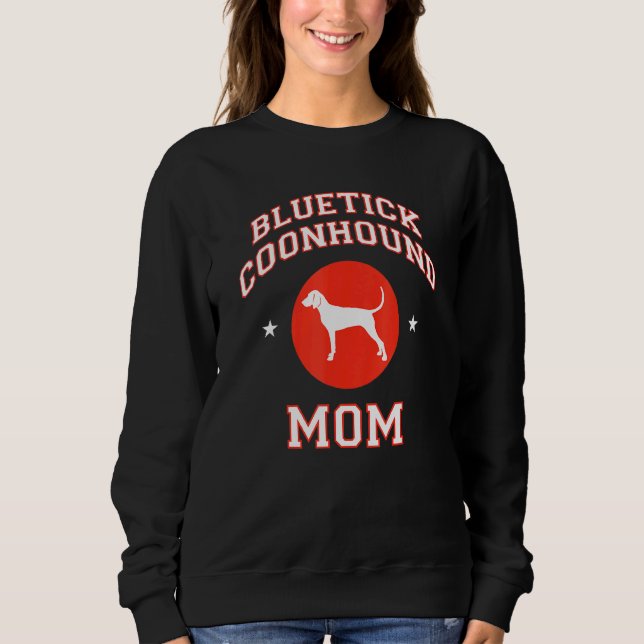 Camiseta Bluetick Coonhound Mãe (Frente)