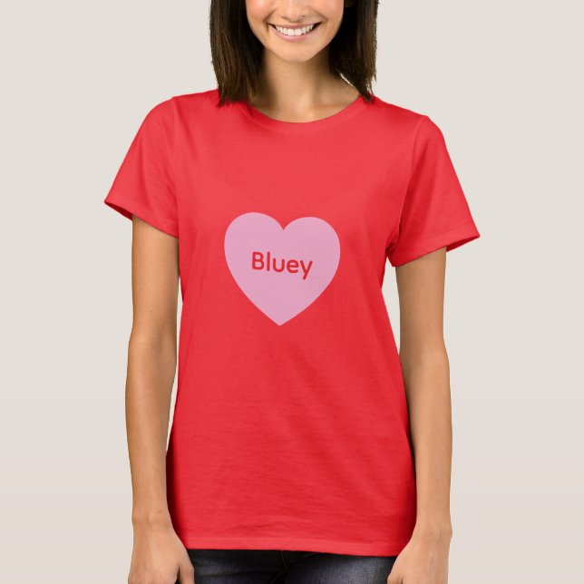 Camiseta Bluey Hugs Tee (Frente)