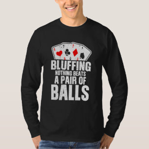 Camiseta Bluffeming Nada Bate Um Par De Bolas