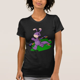 Camiseta Blumaroo roxo que marcha através da ilha de Roo