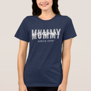 Camiseta Blusa Cropped Azul Marinho Chic Ano Personalizado