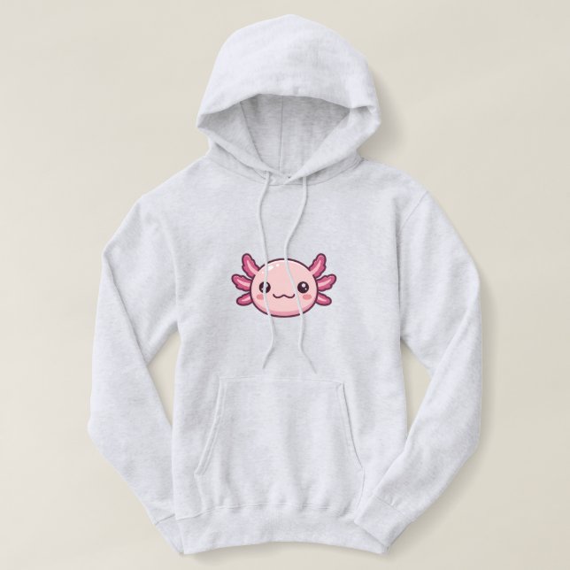 Camiseta blusa de axolotl estética (Frente do Design)
