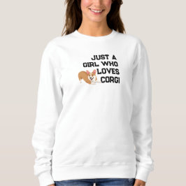 Camiseta Blusa de Frio Festiva "Apenas Uma Garota Que Ama C