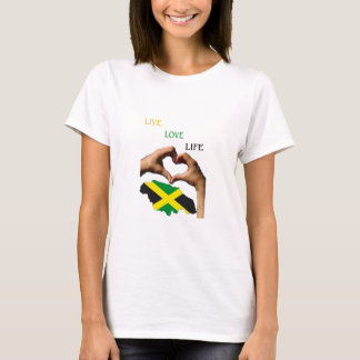 Camiseta Blusa jamaicana das senhoras