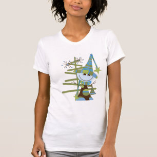 Camiseta Blusa Micro Fibra de Neve Flocos