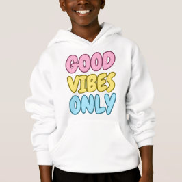 Camiseta Blusa Moletom Infantil Vibrações Positivas