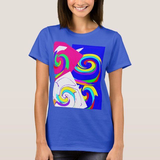 Camiseta Blusa rosa (Frente)