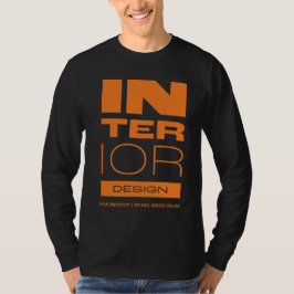 Camiseta Blusão Básico Masculino Kean MGC Interior Design