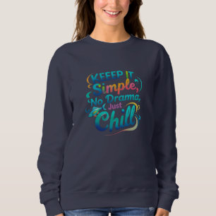 Camiseta Blusão Básico Ousado e Divertido para Mulheres